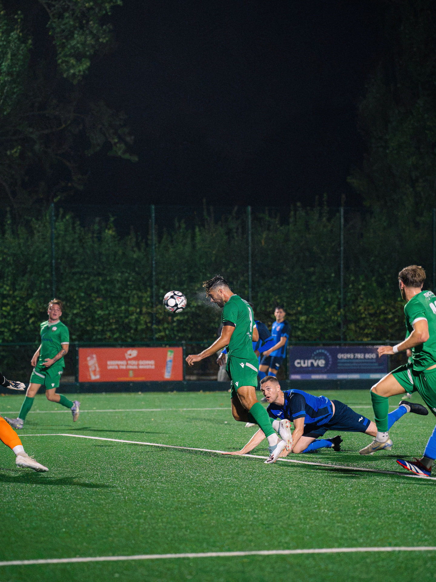 Forest Row FC first team in action